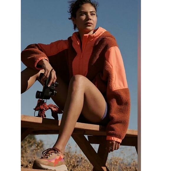 New Free People FP MOVEMENT Lead The Pack Pullover Fleece $98 X-SMALL - Picture 4 of 8